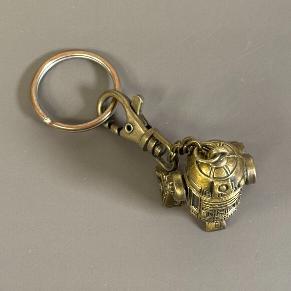 Vintage 1995 Star Wars Artoo-Detoo R2-D2 Die Cast Metal Keychain LFL Item #3310 - Picture 6 of 8